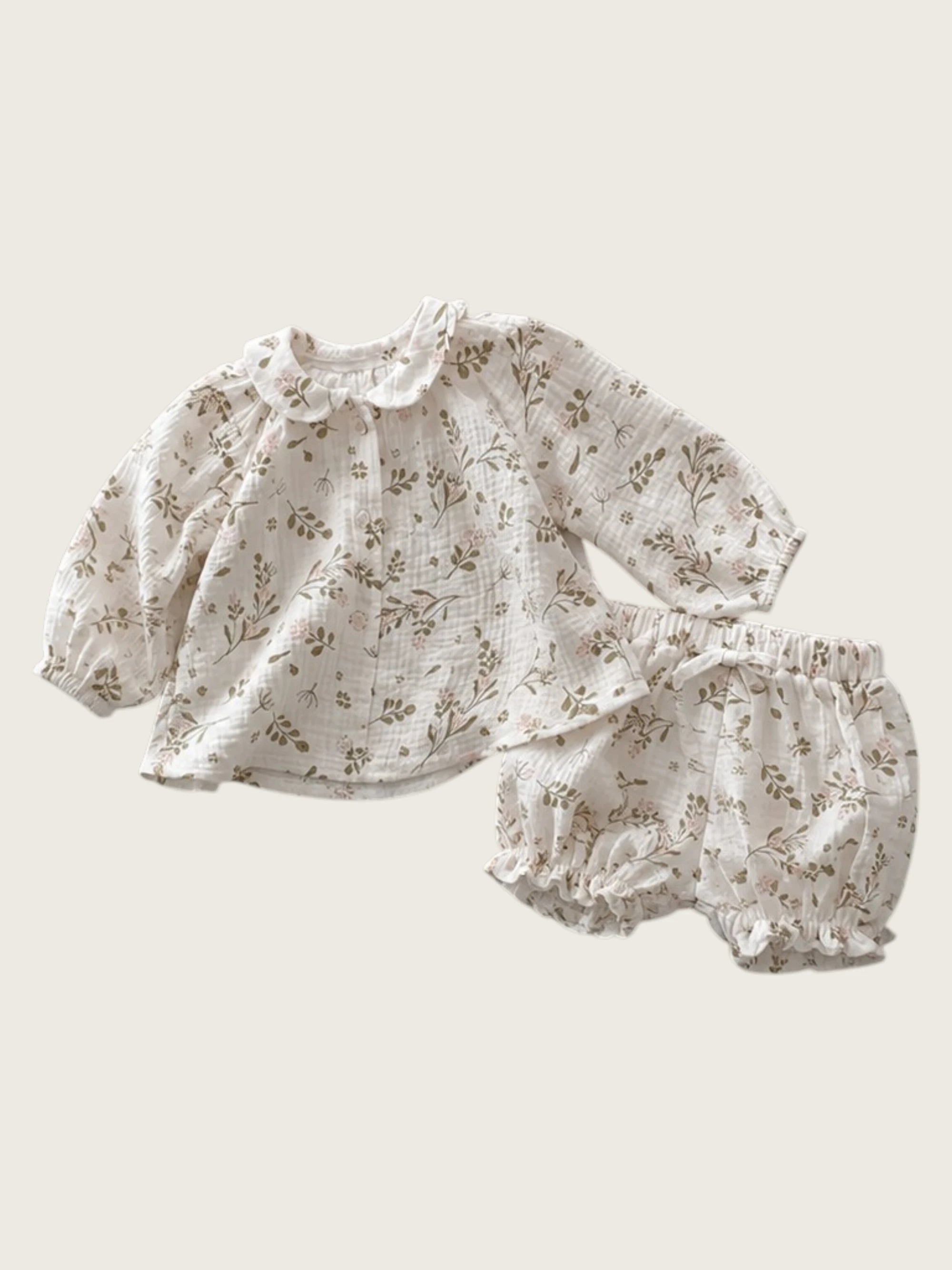 Explorer Floral Print Collared Set