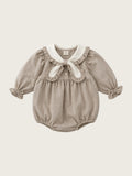 Girl Scout Beige Romper