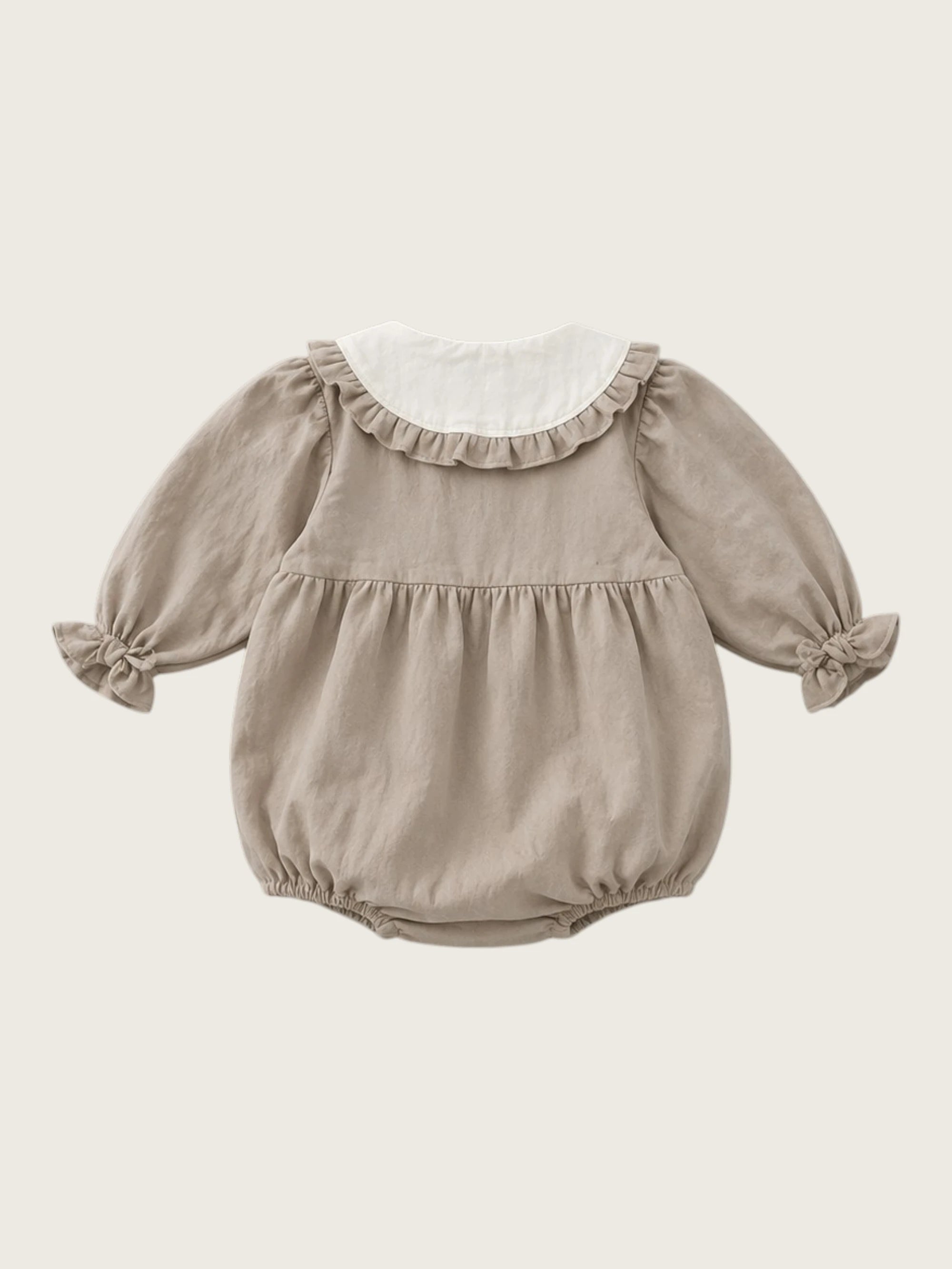 Girl Scout Beige Romper